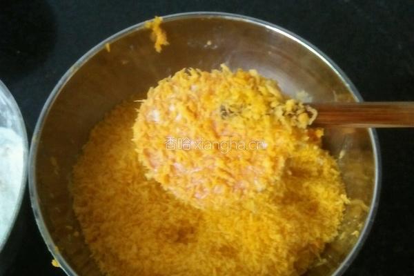 黄金火腿饼的做法图解5