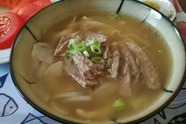 清汤牛肉面 早餐从牛肉面开始的做法图解8