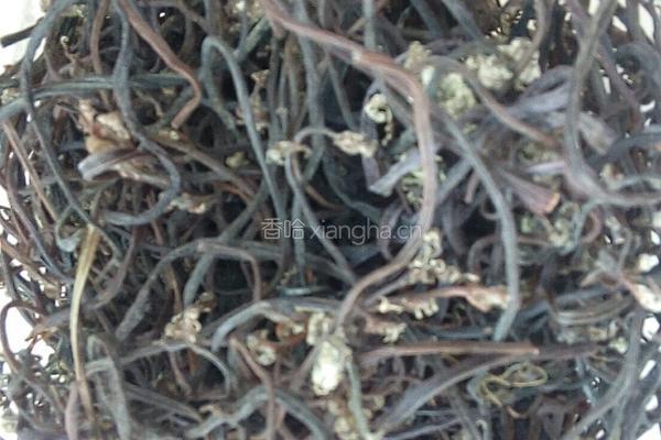 香辣蕨菜的做法图解1
