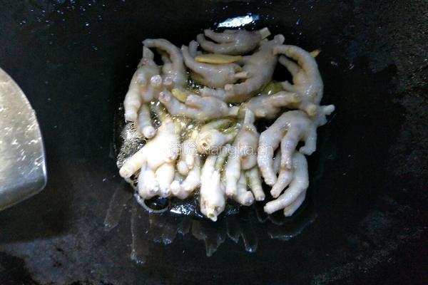 姜辣鸡爪的做法图解5