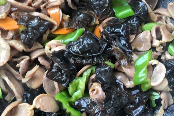 火爆鸡胗的做法图解5