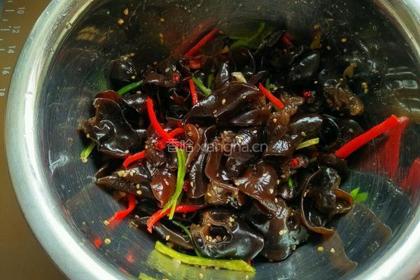 凉拌木耳的做法图解4