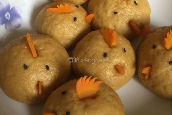 玉米面窝窝头（愤怒的小鸟）的做法图解4