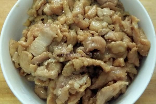 农家小炒肉的做法图解4