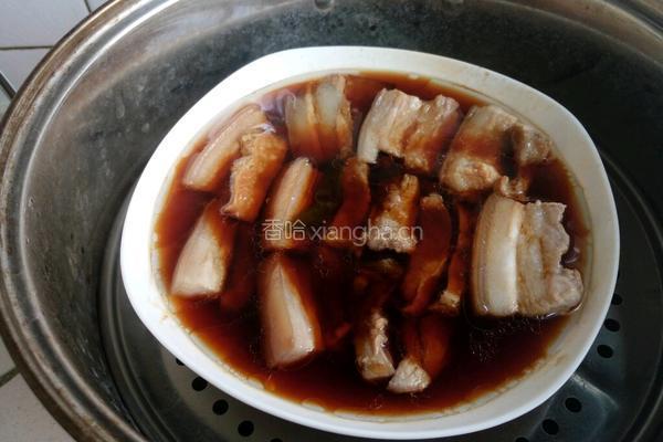 酱油蒸肉的做法图解9
