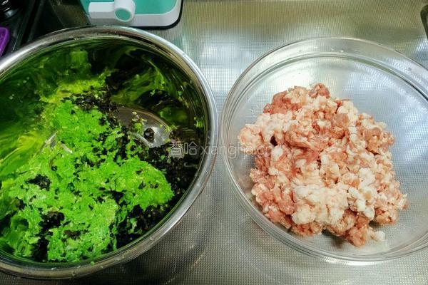 豇豆猪肉饺子的做法图解3
