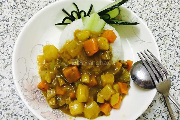 牛肉咖喱饭的做法图解7