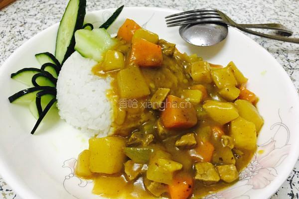 牛肉咖喱饭的做法图解8