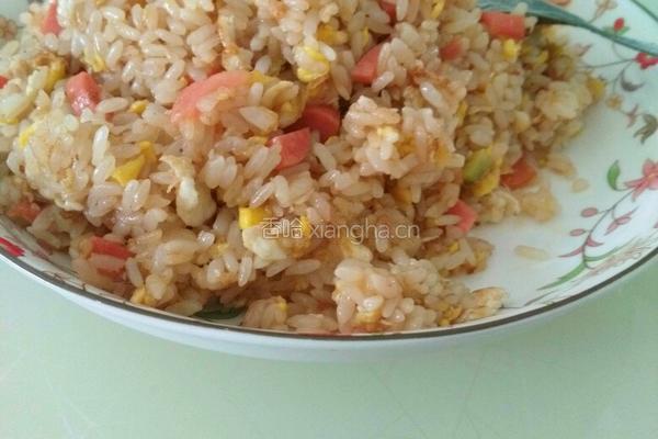 西红柿蛋炒饭