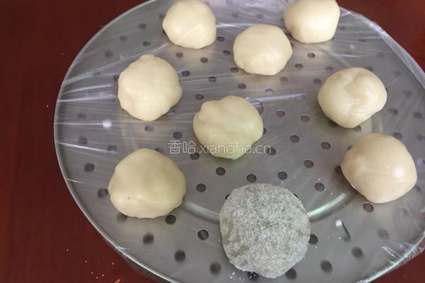 红豆椰蓉糯米糍的做法图解9