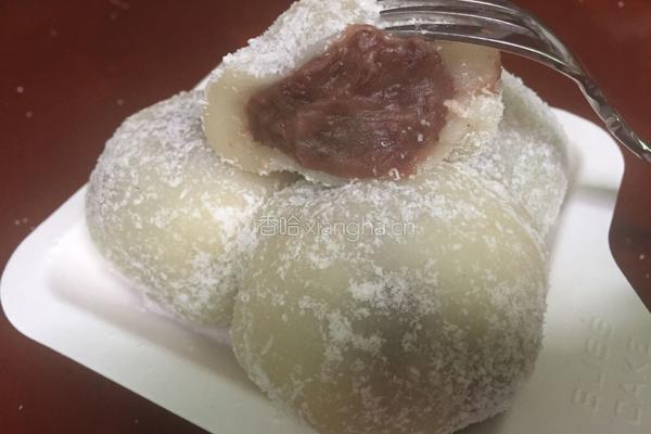 红豆椰蓉糯米糍的做法图解17