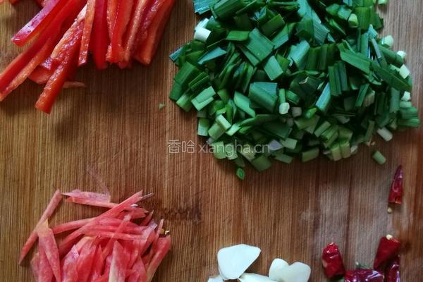炒凉粉的做法图解3