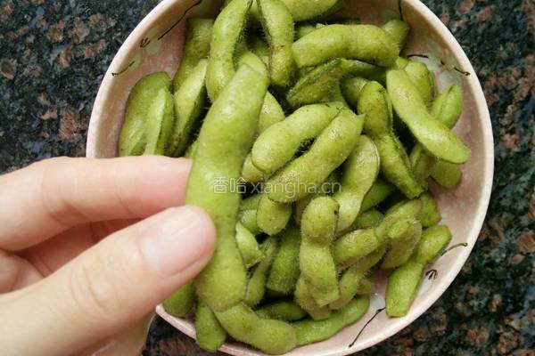 香辣凉拌毛豆的做法图解6