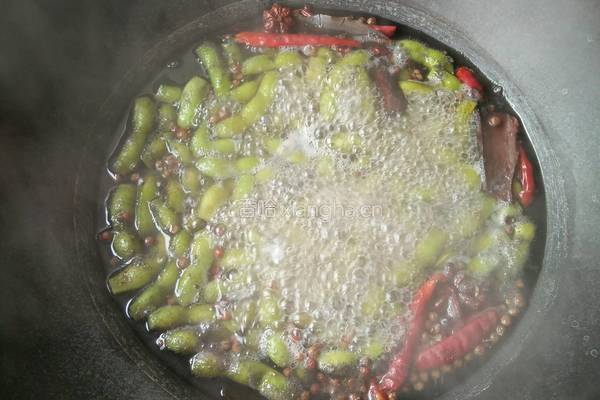 香辣凉拌毛豆的做法图解10