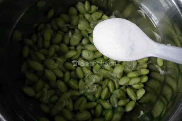 凉拌毛豆粒的做法图解3
