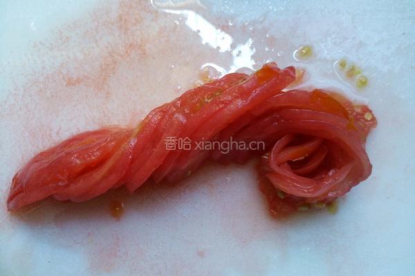 番茄玫瑰花的做法图解7