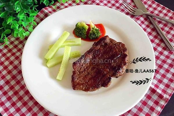 煎牛排的做法图解7