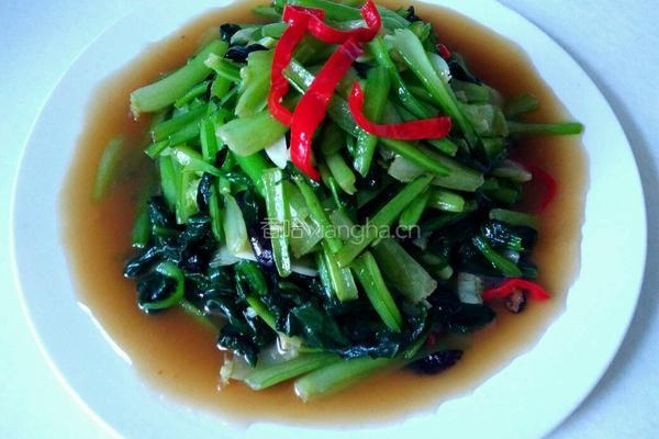 清炒小油菜的做法图解8