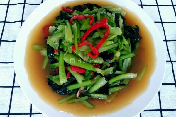 清炒小油菜的做法图解9