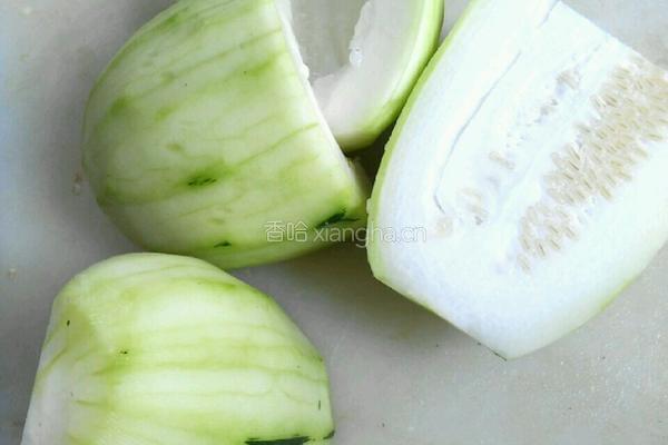 清炒冬瓜的做法图解1