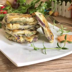 低卡煎茄饼的做法[图]