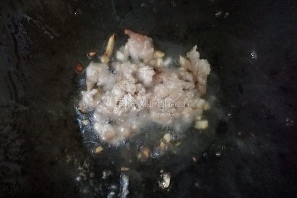 肉末粉条的做法图解3