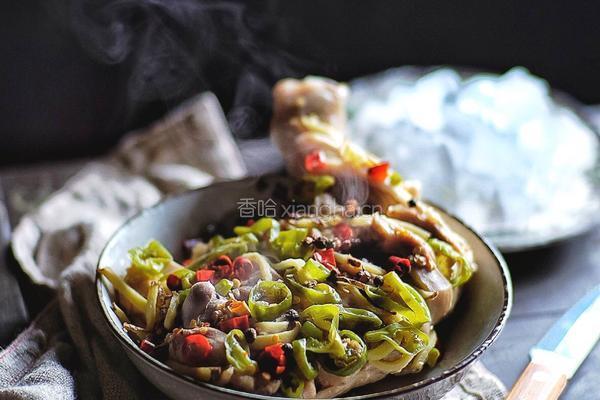 香辣过瘾 快手无油版 藤椒鸡的做法图解12