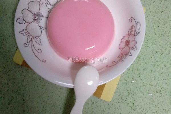 草莓布丁的做法图解4