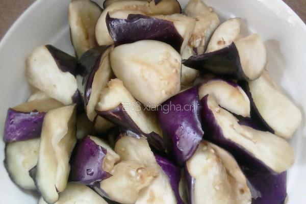 素烧茄子的做法图解3