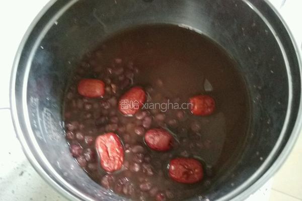 红枣赤豆蜜汤的做法图解4
