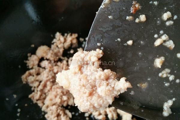 肉沫刀豆的做法图解8