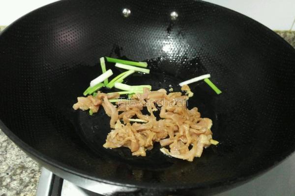 木耳小炒肉的做法图解6