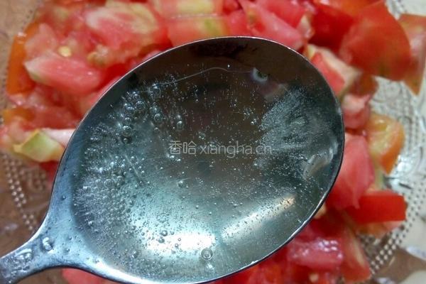 蜜汁番茄的做法图解4