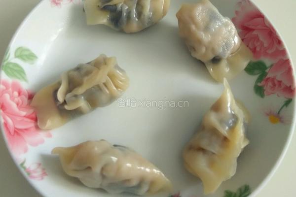 包虾米鱼形饺的做法图解11