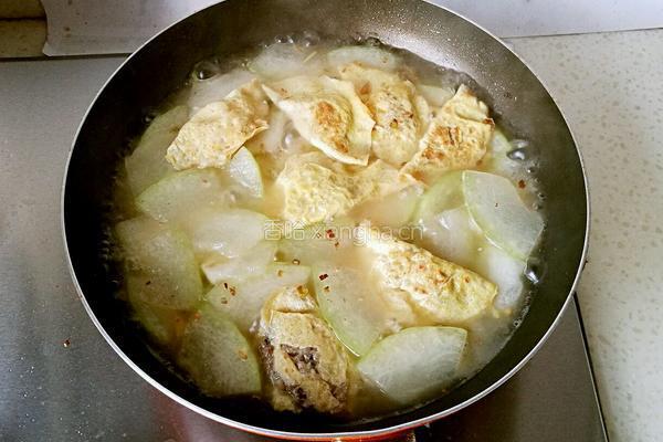 冬瓜烩蛋饺的做法图解6