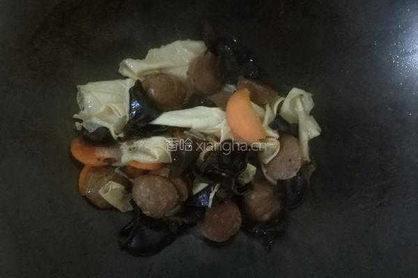 鲜炒丸子的做法图解4