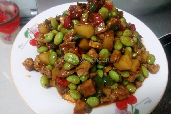 香菇毛豆瘦肉酱的做法图解11
