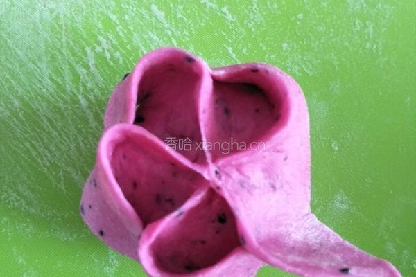 花朵豆沙包的做法图解13