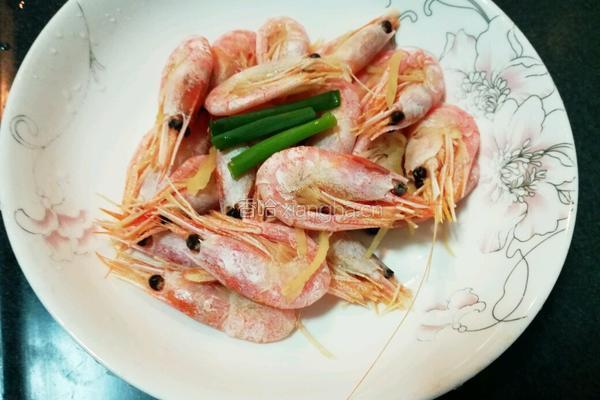 热炝北极甜虾的做法图解4