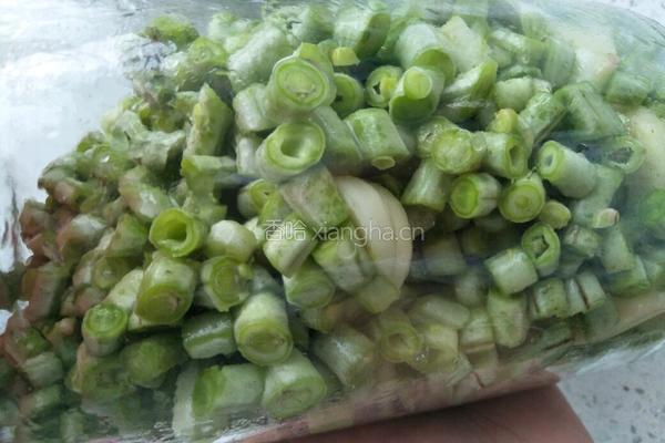 制做酸豇豆的做法图解6