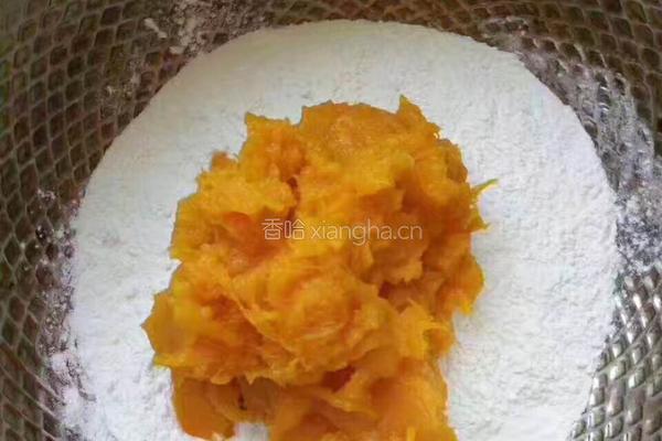 牛奶南瓜小方的做法图解3