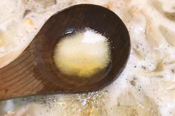 平菇菌汤的做法图解8