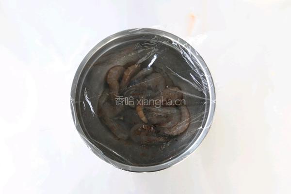 椒盐烤虾的做法图解3
