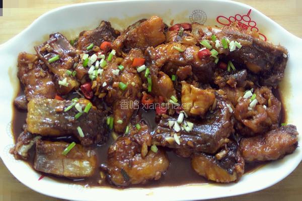 家常红烧鳙鱼块的做法图解15