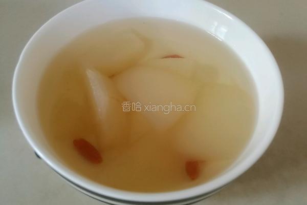 枸杞梨汤的做法图解5