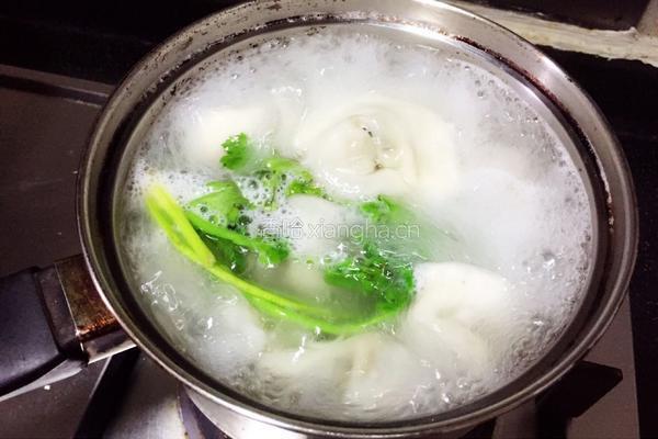 清汤菜肉馄饨的做法图解6