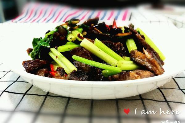辣炒干巴牛肉的做法图解6