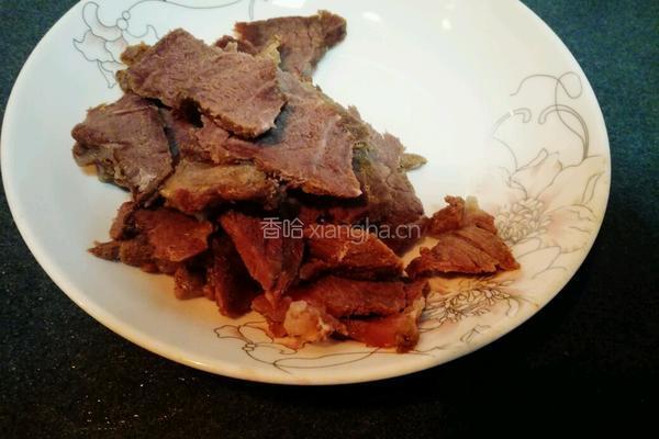 辣炒干巴牛肉的做法图解3
