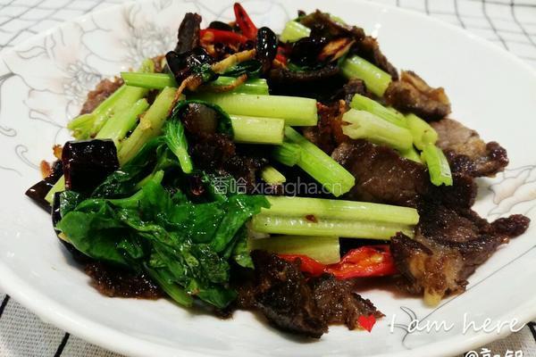 辣炒干巴牛肉的做法图解7