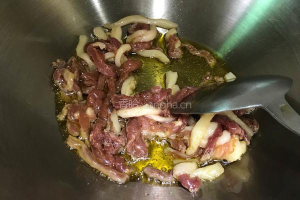 芹菜肉丝的做法图解3